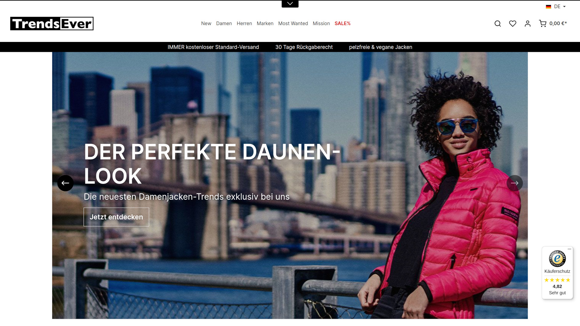 TrendsEver - Shopware 6 Shop